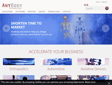 Tablet Screenshot of anybodytech.com